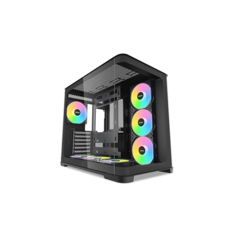 SAMA MID TOWER V60 BLACK DOPPIA CAMERA 2*TG 7*FAN 120mm ARGB PWM