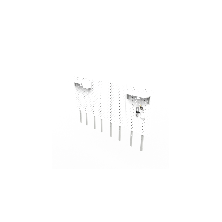 DEZCTOP DESK PANNELLI KIT 4 PEZZI PER SCRIVANIA160 BIANCA AC-BFTDB4X-WH1 W/