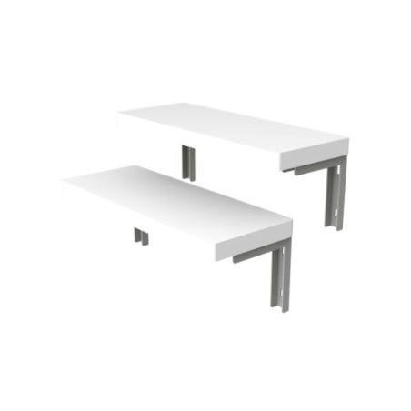 DEZCTOP ACC. 2 MENSOLE DA-DBSVM2-WH1 BIANCO
