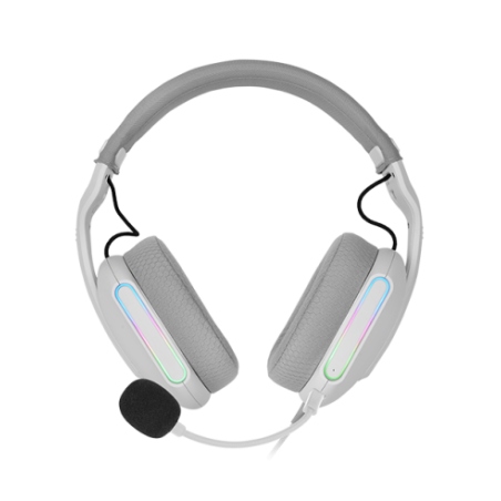 MARSGAMING GAMING CUFFIA+MIC MHPRO WHITE RGB PC MAC CONSOLES SAMRTHPONE TAB