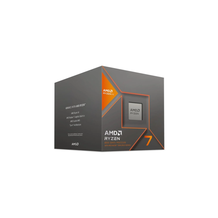 CPU AMD RYZEN 7 8700G BOX AM5 5.1GHz con dissipatore 100-100001236SBOX