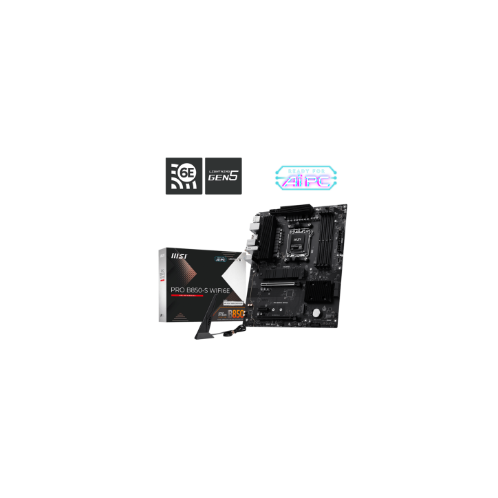 MB MSI PRO B850-S WIFI6E AM5