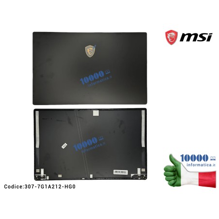 Cover LCD MSI GS75 Stealth 8SF (MS-17G1) 8SG (MS-17G1) 8SE (MS-17G1) 9SE (MS-17G1) 9SG (MS-17G1) 9SF (MS-17G1) 9SD (MS-17G1) 8SD (MS-17G1) 307-7G1A212-HG0