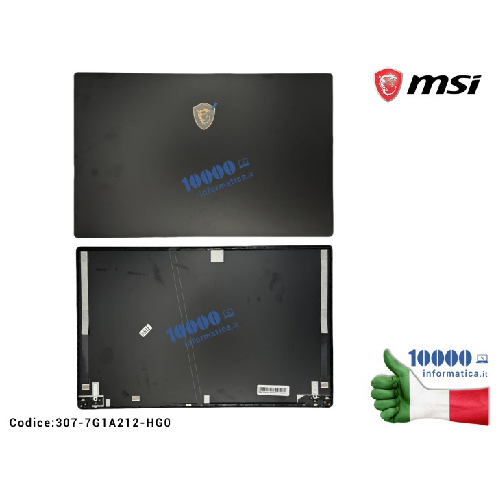 Cover LCD MSI GS75 Stealth 8SF (MS-17G1) 8SG (MS-17G1) 8SE (MS-17G1) 9SE (MS-17G1) 9SG (MS-17G1) 9SF (MS-17G1) 9SD (MS-17G1) 8SD (MS-17G1) 307-7G1A212-HG0