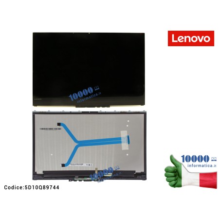 Display LCD Touch Screen 15.6 FHD IPS ORIGINALE LENOVO Yoga 730-15IKB (81CU) 730-15IWL (81JS) 5D10Q89744