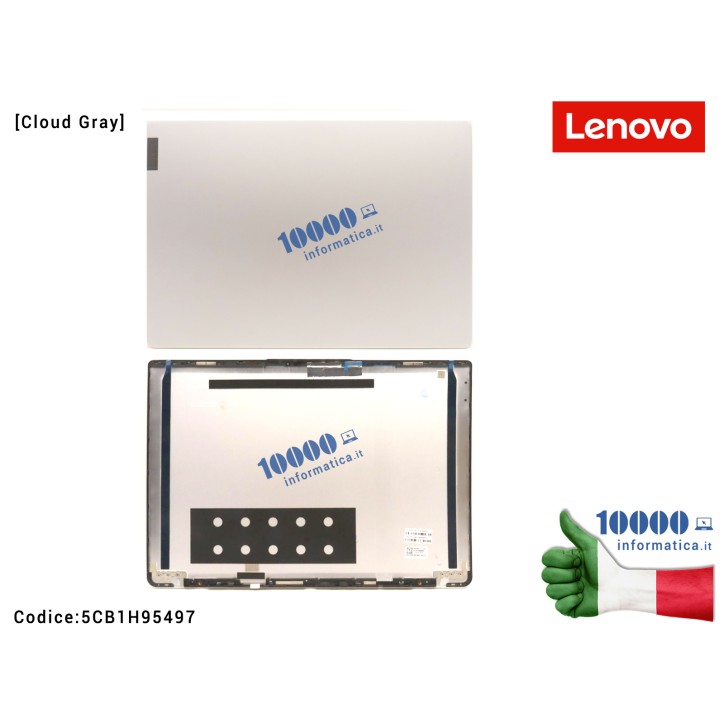 Cover LCD LENOVO [CLGY] IdeaPad 5 Pro 16IAH7 (82SK) 16ARH7(82SN) [Cloud Grey] 5CB1H95497 FRU5CB1H95497 HQ20706698000