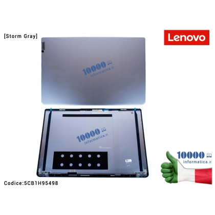 Cover LCD LENOVO [STGY] IdeaPad 5 Pro 16IAH7 (82SK) 16ARH7(82SN) [Storm Gray] 5CB1H95498 FRU5CB1H95498 HQ20706697000