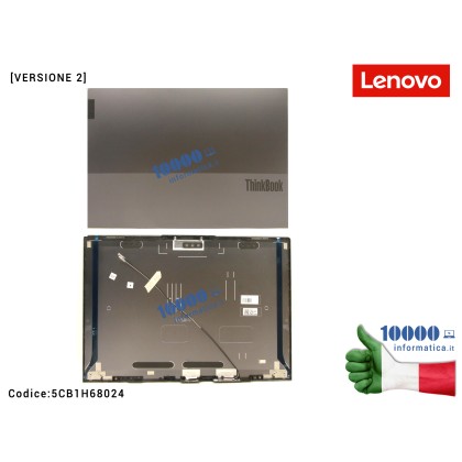 Cover LCD LENOVO [VERS. 2] ThinkBook 16 G4+ IAP (21CY) [SILVER] 5CB1H68024 FRU5CB1H68024 FLAT