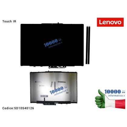 Display LCD Modulo Touch Screen LENOVO ThinkBook 14 2-in-1 G4 IML (21MX) Touch IR WUXGA IPS 5D10S40126 46M.0URLD.0002