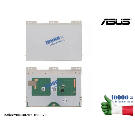 Touchpad Trackpad Mouse [SILVER] ASUS VivoBook 16X 1605Z F1605ZA X1605Z X1605ZA X1605P X1605PA 90NB0Z02-R90020