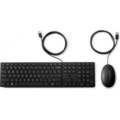 9SR36AAACB HP Wired Desktop 320MK Mouse and Keyboard Russian