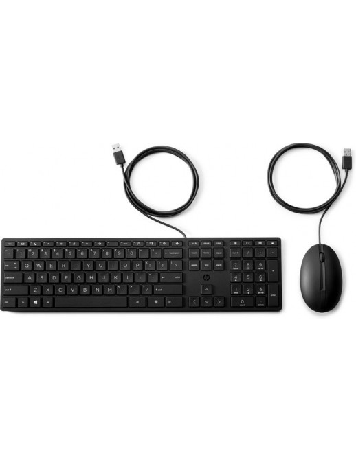 9SR36AAACB HP Wired Desktop 320MK Mouse and Keyboard Russian