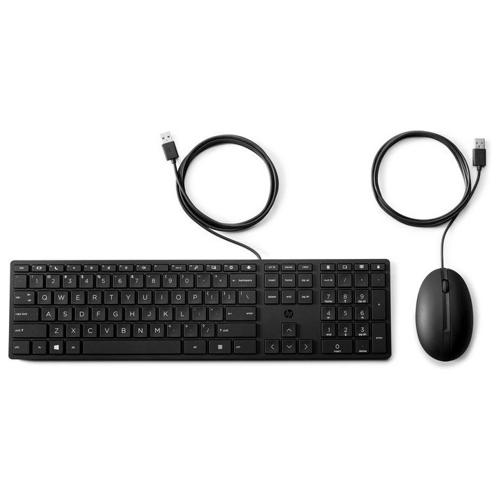 9SR36AAACB HP Wired Desktop 320MK Mouse and Keyboard Russian