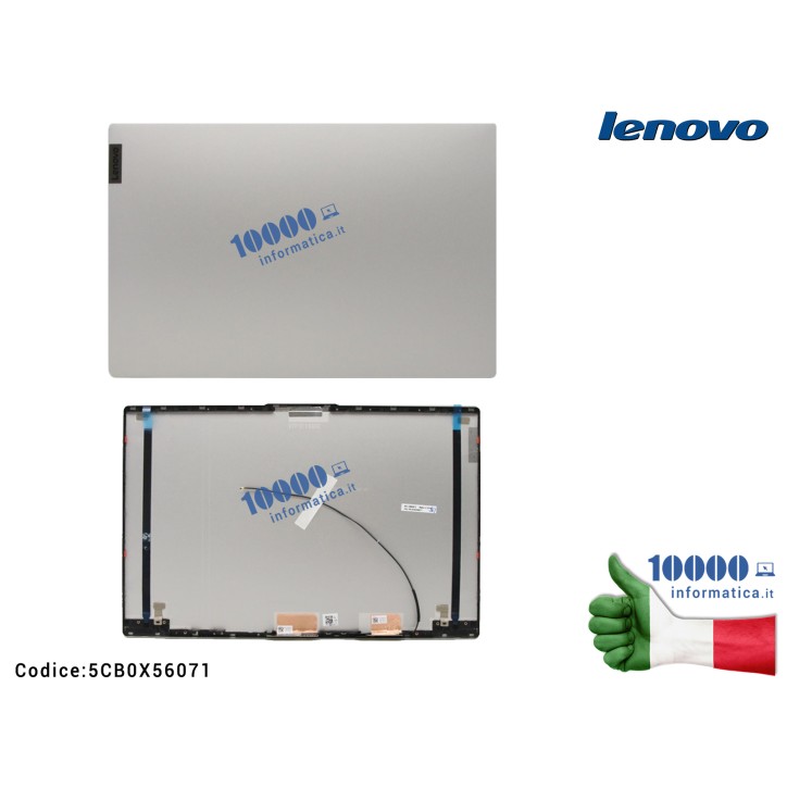 Cover LCD Scocca Superiore LENOVO ideapad 5-15IIL05 Grigia - 5CB0X56071 Cover Scocca Lenovo Ideapad 5 15IIL05 15ARE05 15ITL05 LCD Display Cover LCD LENOVO IdeaPad 5-15IIL05 (81YK) 5-15ITL05 (82FG) 5-15ARE05 (81YQ) 5-15ALC05 [Grigio Platino] 5CB0X56071 FRU5CB0X56071