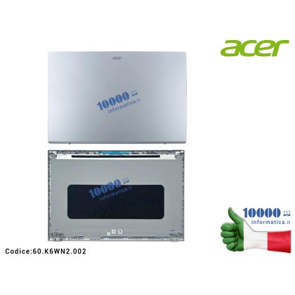 Cover LCD ACER Aspire 5 A315-59 A315-59G [GRIGIO] 60.K6WN2.002 60K6WN2002 LCD Rear Back Top Cover Case