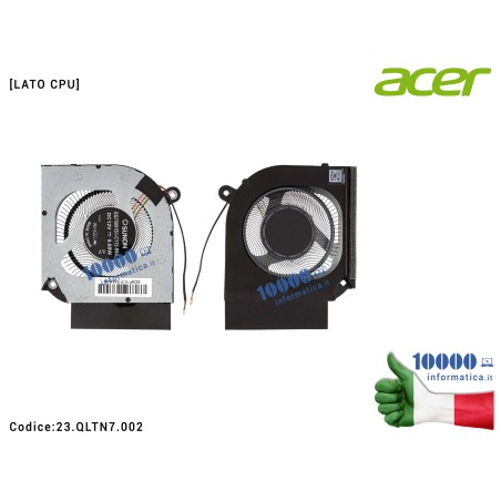 Ventola Fan CPU ACER Predator Helios Neo 16 PHN16-71 (N22Q22) PHN18-71  23.QLTN7.002 23QLTN7002