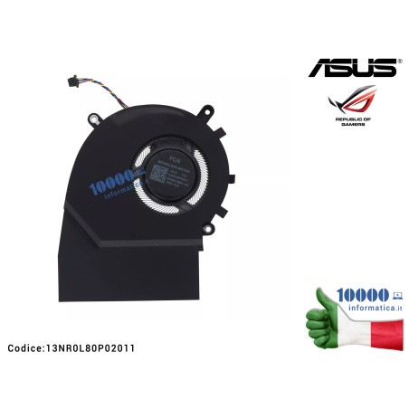 Ventola Fan 12V GPU/VGA ASUS ROG Strix G18 G815JMR G815J G815L G815LM G815 G835 [DC 12V] 13NR0L80P02011 6033B0148501