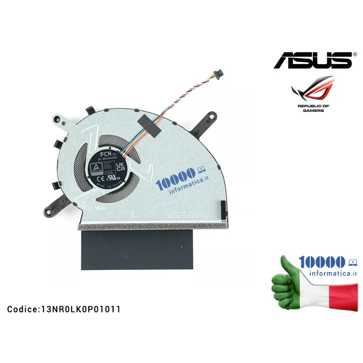 Ventola Fan 5V GPU/VGA ASUS ROG Strix G18 G815JMR G815J G815L G815LM G815 G835 [DC 5V] 13NR0LK0P01011 6033B0148301