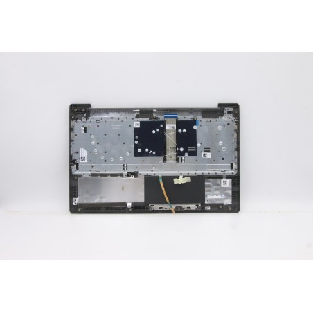 Lenovo 5CB0X56158 Palmrest Top Case con tastiera, Italiano, Grigio grafite, Retroilluminazione, Impronta digitale