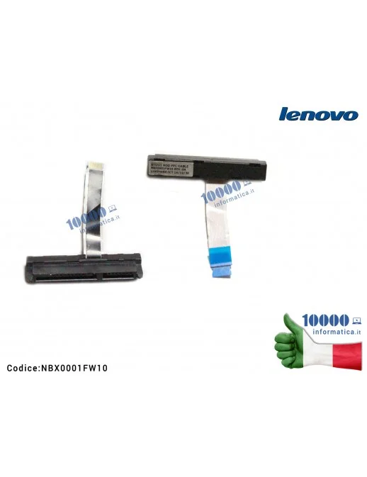 NBX0001FW10 Cavo Connettore FFC Hard Disk HDD SATA LENOVO IdeaPad Yoga 3 14 (80JH) 700 700-14ISK 14'' NBX0001FW10 BTUU1