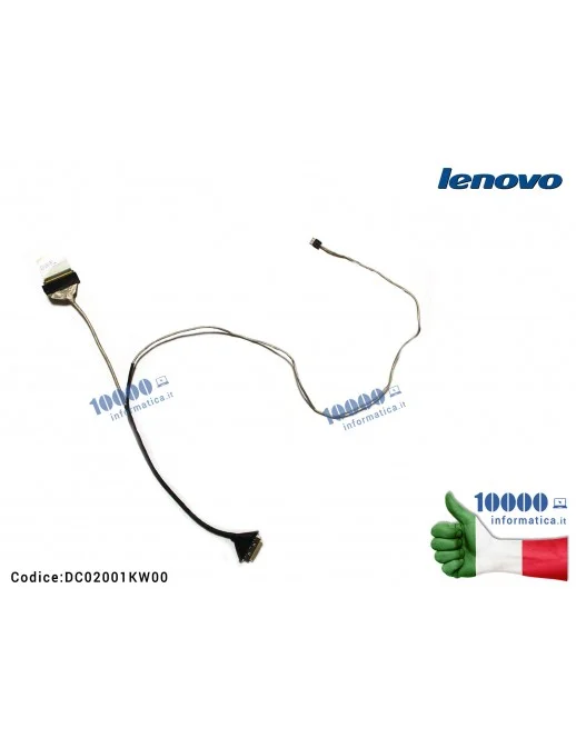 DC02001KW00 Cavo Flat LCD LENOVO IdeaPad U510 Y410 Y410P DC02001KW00 CIU10