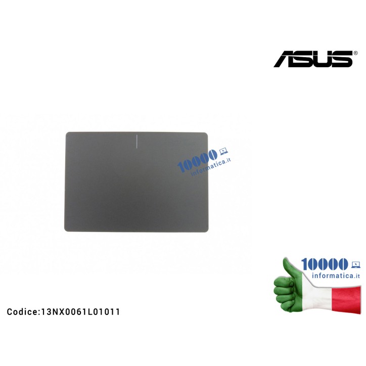 Adesivo Mylar per Touchpad Mouse ASUS Pro P552LA P2520LA P553UJ P552SA P553UA P552SJ [NERO] 13NX0061L01021