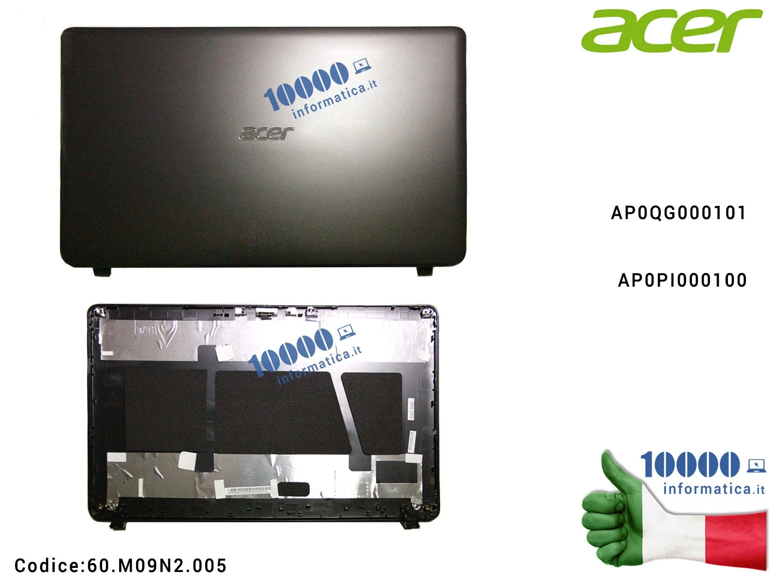 60.M09N2.005 Cover LCD ACER Aspire E1-521 E1-531 E1-571 E1-571G E1-531G 5741 5740 5750G AP0QG000101 AP0PI000100 60.M09N2.005 Cover LCD ACER Aspire E1-521 E1-531 E1-571 E1-571G E1-531G 5741 5740 5750G AP0QG000101 AP0PI000100