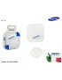 EP-PA510BWE Ricarica Wireless Pad Mini SAMSUNG Charging Pad Qi Compatible [BIANCO]