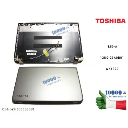 H000056060 Cover LCD TOSHIBA Satellite L50-A [SILVER] 13N0-C3A0B01 WK1322