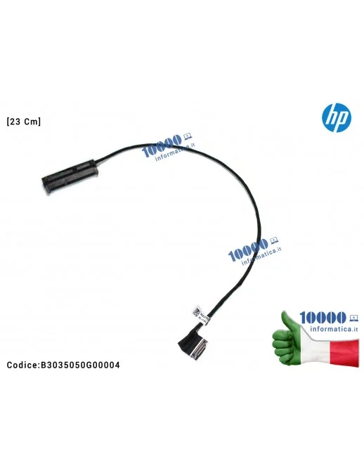B3035050G00004 Cavo Connettore Secondo Hard Disk HDD SATA HP Pavilion DV6-6000 DV7-6000 DM4-3000 [23 cm] 641306-001