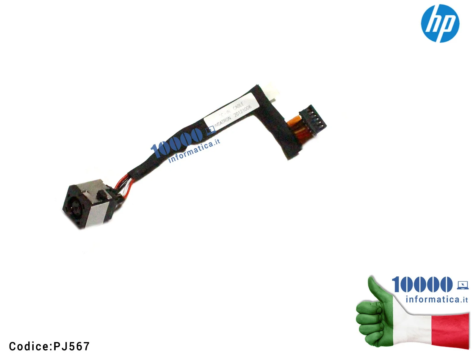 PJ567 Connettore di Alimentazione DC Power Jack PJ567 HP Probook 6560B 8560W PJ567 Connettore di Alimentazione DC Power Jack PJ567 HP Probook 6560B 8560W