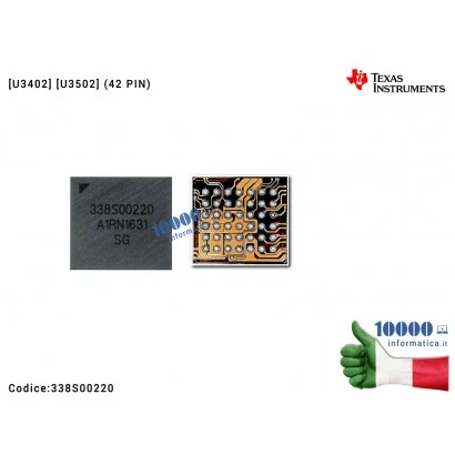 338S00220 IC Chip 338S00220 Audio Amplificatore Fix APPLE iPhone 7 7G 7+ 7 Plus [U3402] [U3502] (42 PIN) Small Audio Amplifier