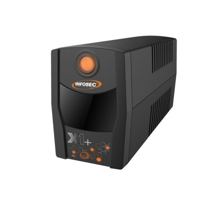 66111 Infosec UPS Line Interactive 500 VA - 4 Prises IEC - Warranty 2 years