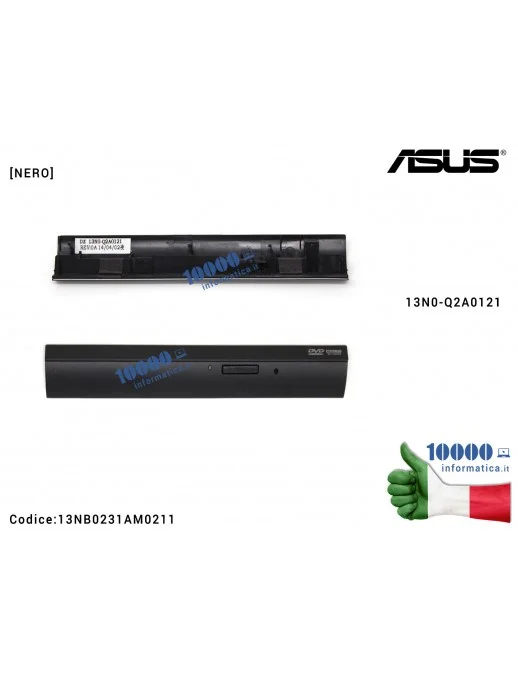 13NB0231AM0211 Cover Coperchio Cornice Masterizzatore DVD Unità Ottica ASUS G550J G550JK N550J N550JA N550JK N550JV N550JX Q5...