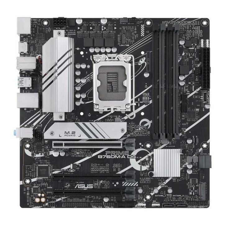 90MB1D00-M1EAYC Asus Prime B760M-A D4-Csm Intel B760 Lga 1700 Micro Atx