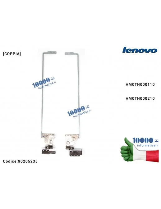 90205235 Cerniere Hinges LENOVO G50 G50-30 G50-70 G50-80 Z50-70 [COPPIA] AM0TH000110 AM0TH000210 90205235 Cerniera Hinge