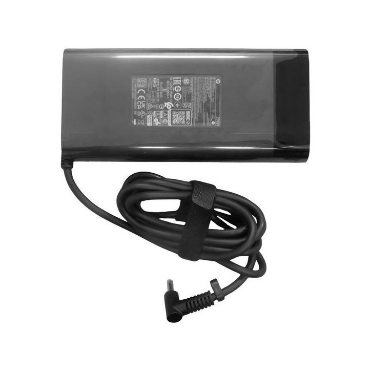 N43500-001 HP 200W Smart AC adapter, 19.5V DC output, 4.5mm connector, designed for HP devices, reliable power supply. C6
