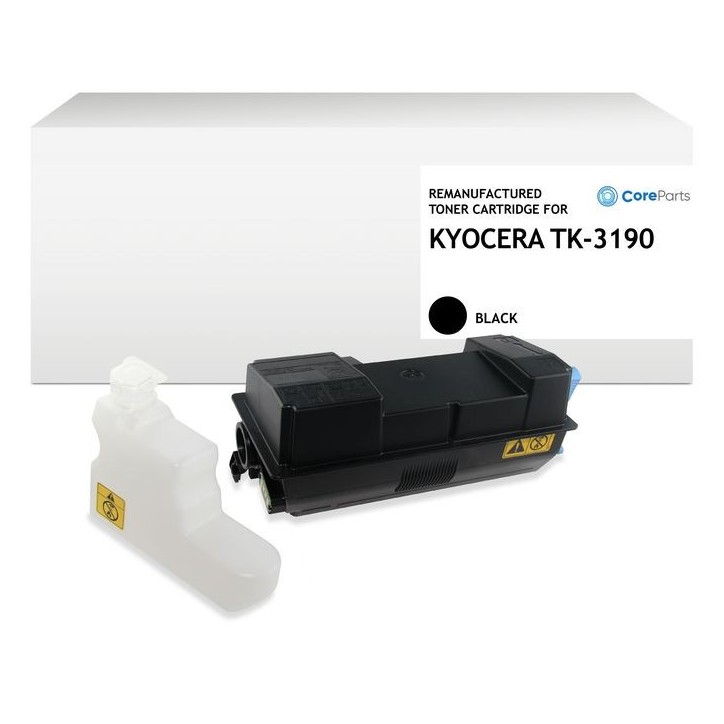QI-KY2084 CoreParts Toner kit Black for KYOCERA, Pages: 25000, suitable for ECOSYS P 3055 dn, P 3060 dn TK-3190, 1T02T60NL0
