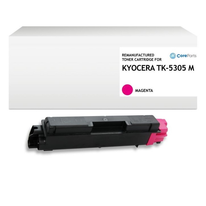 QI-KY2085M CoreParts Toner kit Magenta + waste box for KYOCERA, Pages: 6000, suitable for TASKalfa 350 ci, 351 CI TK-5305M, 1T02