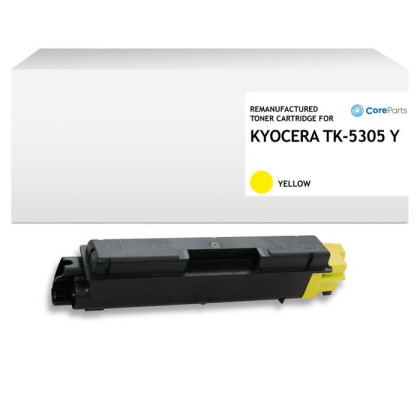 QI-KY2085Y QI-KY2085Y CoreParts Toner kit Yellow + waste box for KYOCERA, Pages: 6000, suitable for TASKalfa 350 ci, 351 CI TK-5