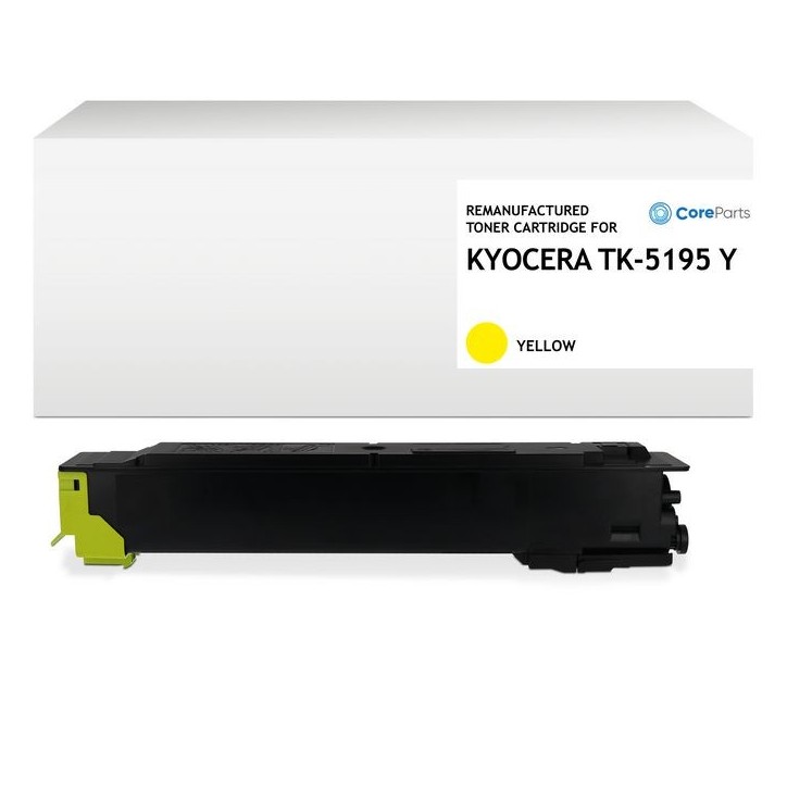 QI-KY2099Y CoreParts Toner Yellow for KYOCERA, Pages: 7000, suitable for COPYSTAR CS 306 CI KYOCERA TASKalfa 306 CI, 307 CI, 308