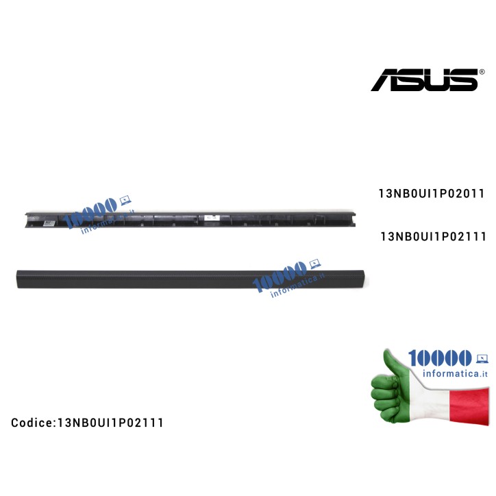 Copri Cerniere Coperchio ASUS VivoBook Pro 16X OLED N7600PC [Metal Gray] N7600ZE UX325UAZ UX425UAZ X7600PC M7600RE [GRIGIO SCURO] 3NB0UI1P02011 13NB0UI1P02111