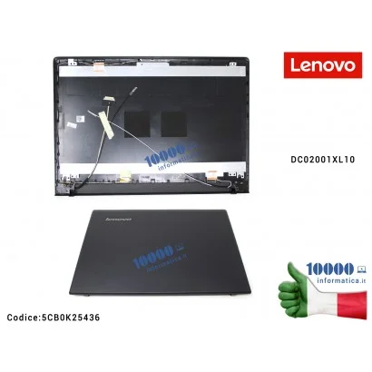 5CB0K25436 Cover LCD LENOVO IdeaPad 100-15IBD (80QQ) [2 ANTENNA] 5CB0K25436 + Cavo Flat DC02001XL10