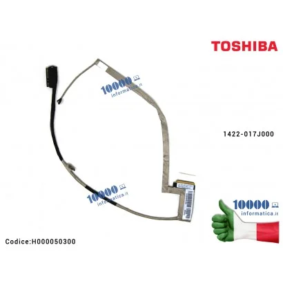 H000050300 Cavo Flat LCD TOSHIBA Satellite C850 C855 (versione 2) 1422-017J000 H000050300