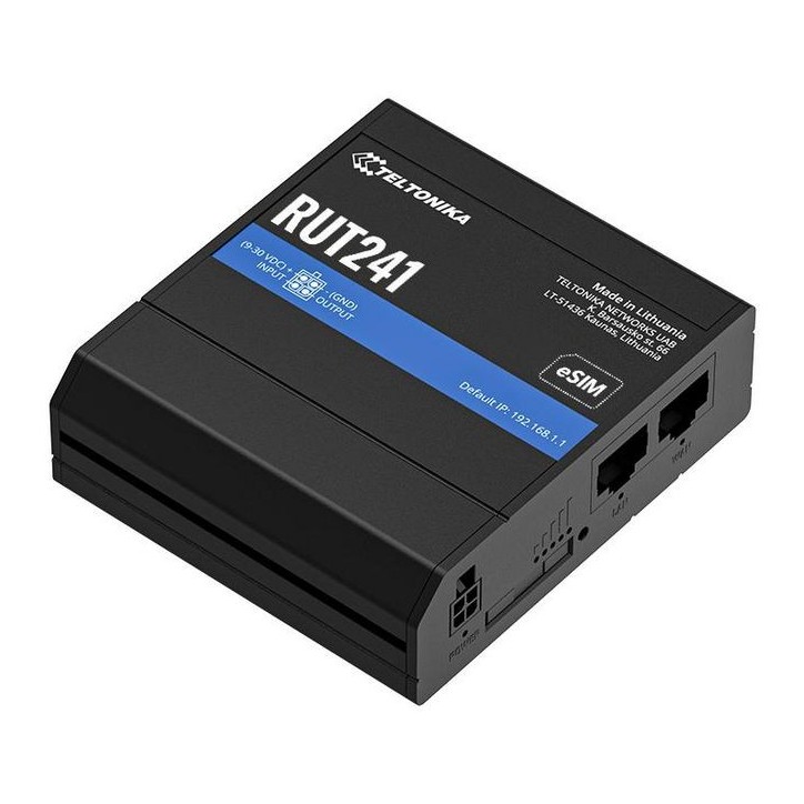 RUT241200000 Teltonika Networks RUT241 (EU) E-SIM 4G/WiFi Router