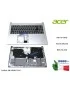 6B.HSNN7.016 Tastiera Italiana Top Case Superiore ACER Aspire A515-55 A515-55G (SILVER) 6BHSNN7016 NKI15170FB AEZAUI00220 NSK...