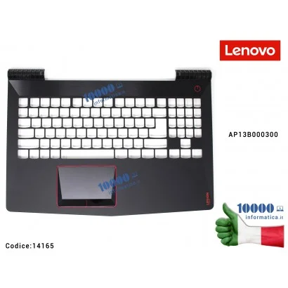 14165 Top Case Upper Palmrest LENOVO Legion Y520-15IKBN (80WK) R520-15IKBN R720-15IKBN AP13B000300 Cover Superiore senza tast...