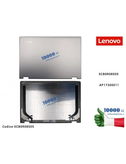 5CB0R08505 Cover LCD LENOVO Yoga 530-14IKB (81EK) 530-14ARR 5CB0R08505 AP17300011 [PLATINUM GREY]