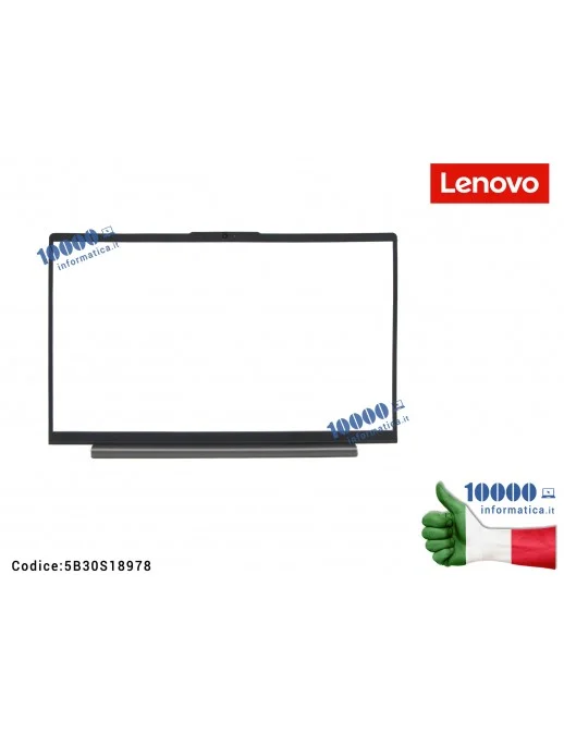 5B30S18978 COVER BEZEL LCD LENOVO IDEAPAD 5-15ITL05 5-15ARE05 5-15ALC05 5B30S18978 Cornice Display Bezel LCD LENOVO [Grigio S...