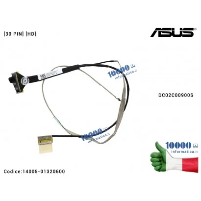 Cavo Flat LCD ASUS [30 PIN] [HD] ZenBook UX303 UX303L UX303LA UX303LB UX303LN UX303UB DC02C00900S 14005-01320600